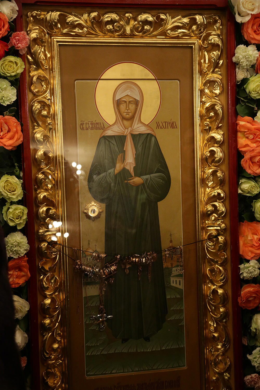 Икона Матроны Московской Покровского монастыря