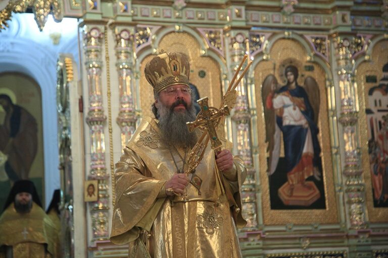 Митрополит Кирилл совершил Божественную литургию в Свято-Николаевском Верхотурском мужском монастыре