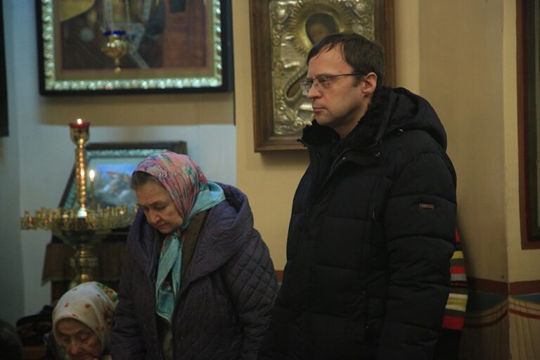 Митрополит Кирилл совершил Всенощное бдение в Иоанно-Предтеченском соборе