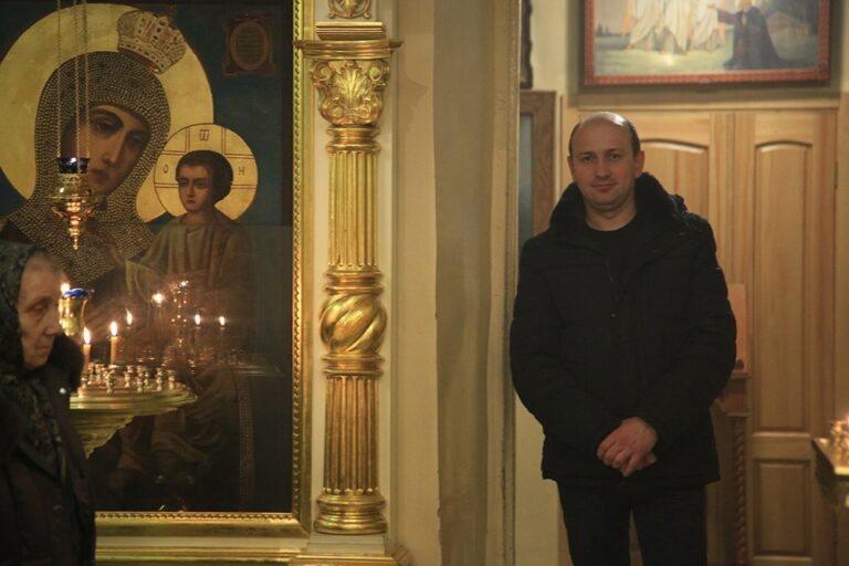 Митрополит Кирилл совершил Всенощное бдение в Иоанно-Предтеченском соборе