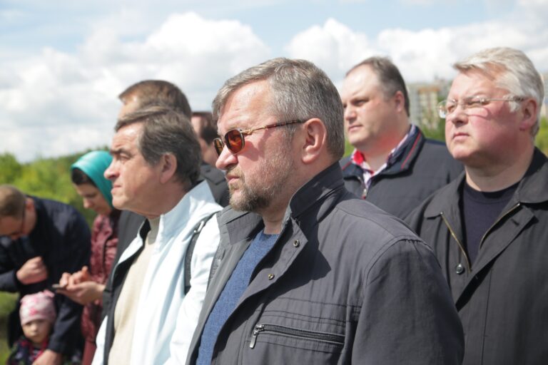 В День медицинского работника в Академическом районе Екатеринбурга заложен храм во имя страстотерпца Евгения врача
