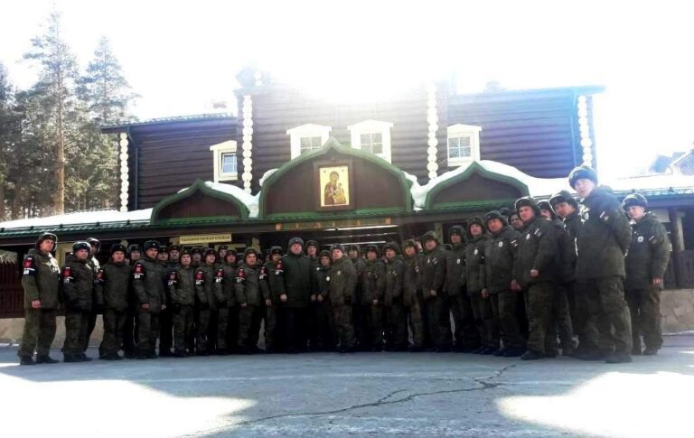 Военнослужащие Регионального управления военной полиции посетили монастырь на Ганиной яме