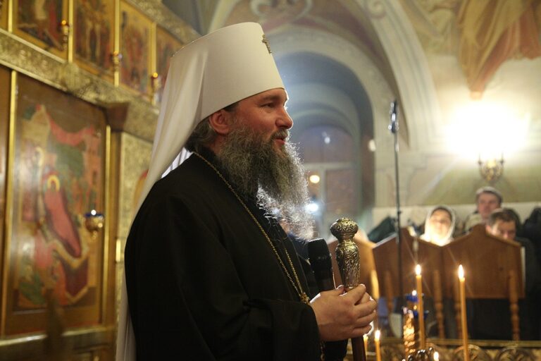 Владыка Евгений совершил всенощное бдение в Вознесенском архиерейском подворье