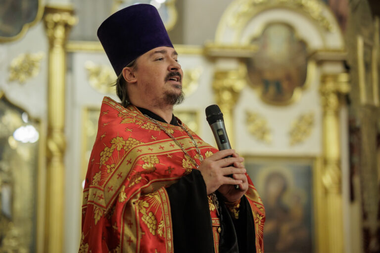Митрополит Евгений совершил 10 мая всенощное бдение в Иоанно-Предтеченском соборе Екатеринбурга