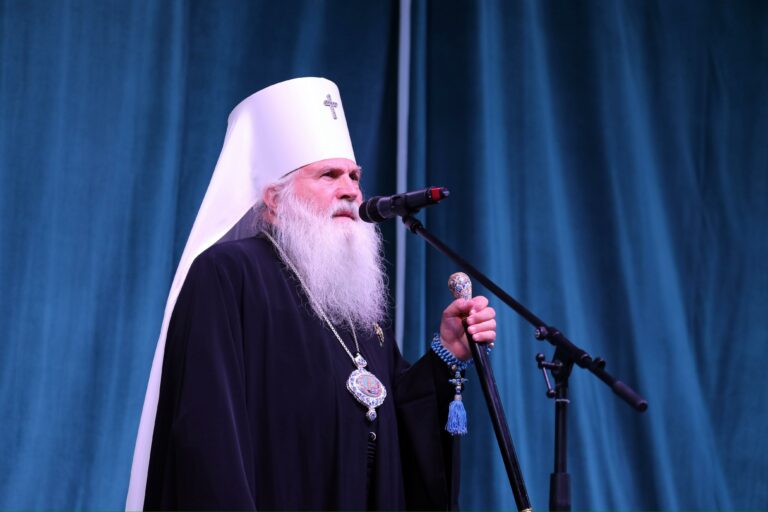 Митрополит Евгений поздравил Главу Среднеазиатского митрополичьего округа с 35-летием архиерейской хиротонии