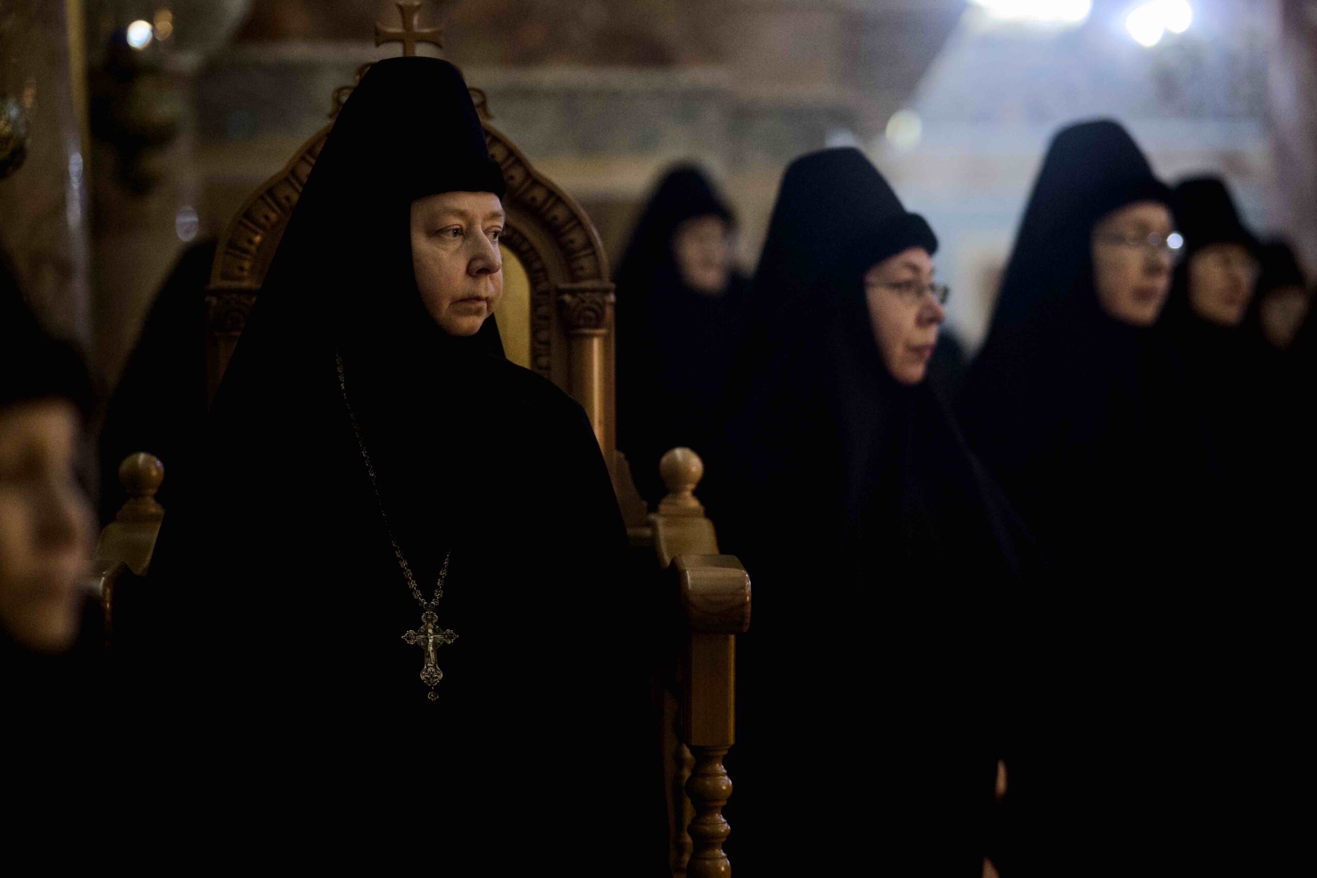 Митрополит Евгений совершил Божественную литургию в Ново-Тихвинском женском монастыре