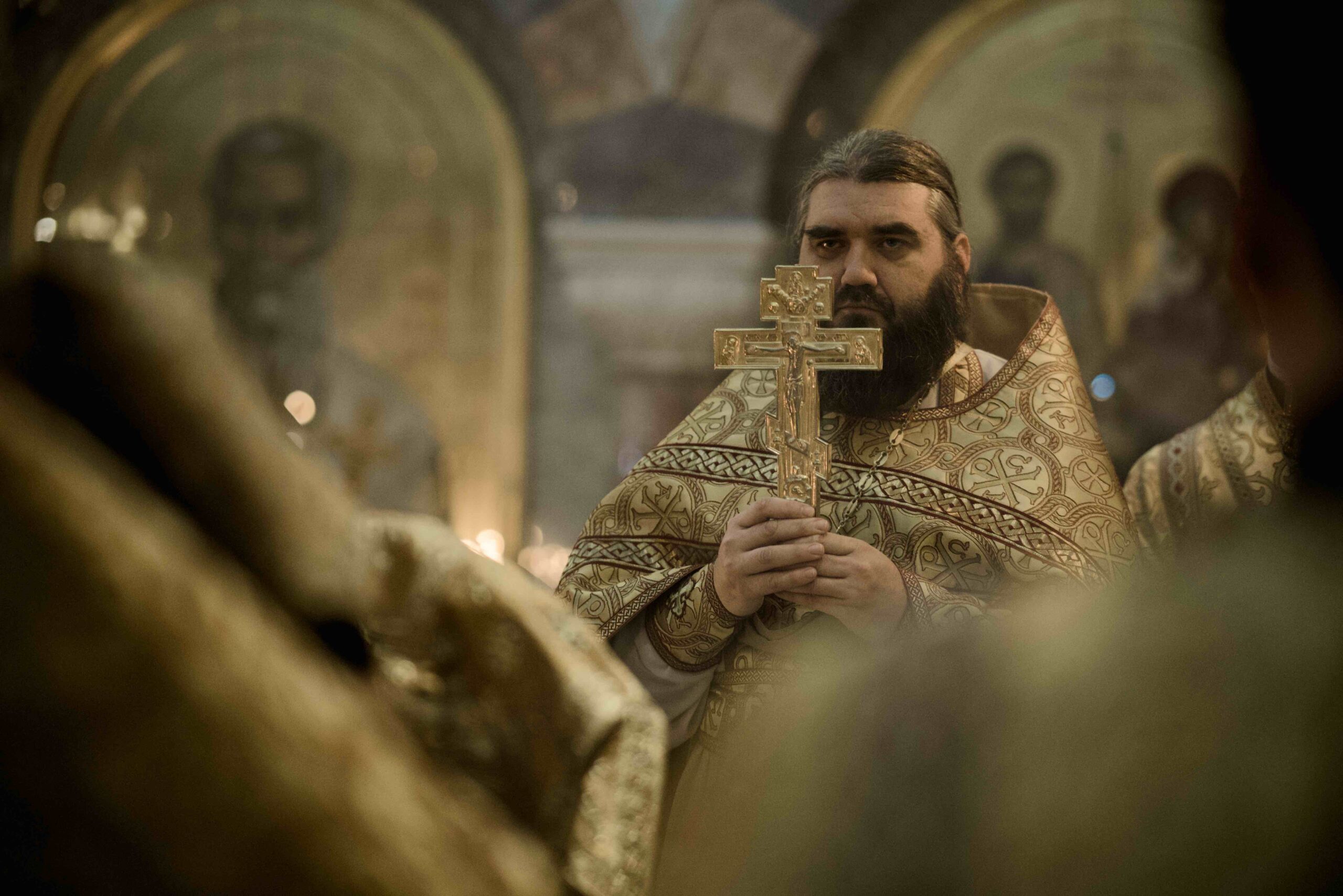 Митрополит Евгений совершил Божественную литургию в Ново-Тихвинском женском монастыре