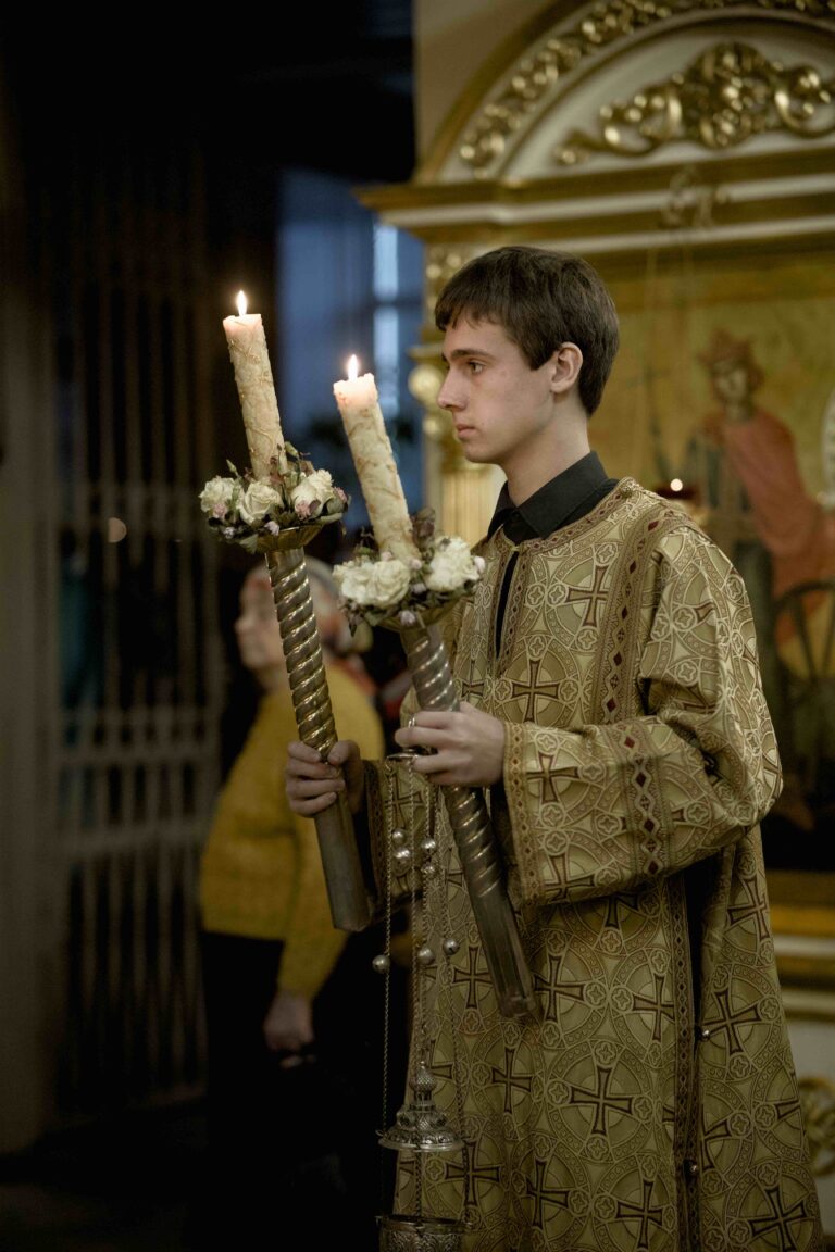 Митрополит Евгений совершил всенощное бдение в кафедральном Иоанно-Предтеченском соборе уральской столицы
