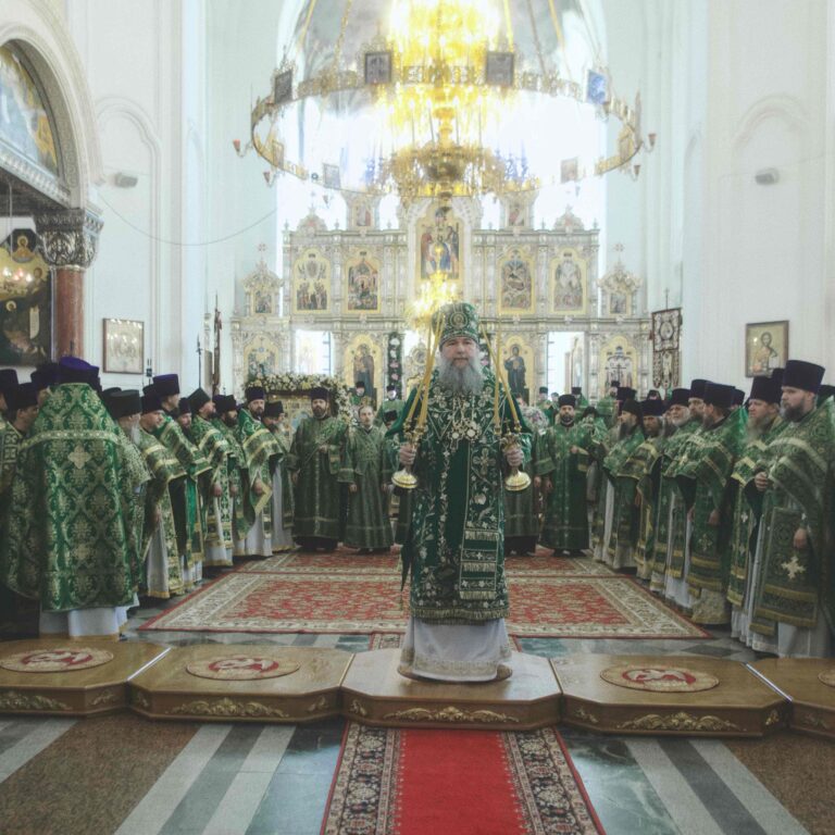 В День второго обретения мощей святого Симеона в Свято-Николаевском монастыре духовной столицы Урала совершена Божественная литургия архиерейским чином