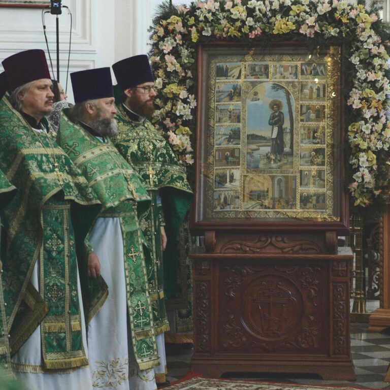В День второго обретения мощей святого Симеона в Свято-Николаевском монастыре духовной столицы Урала совершена Божественная литургия архиерейским чином
